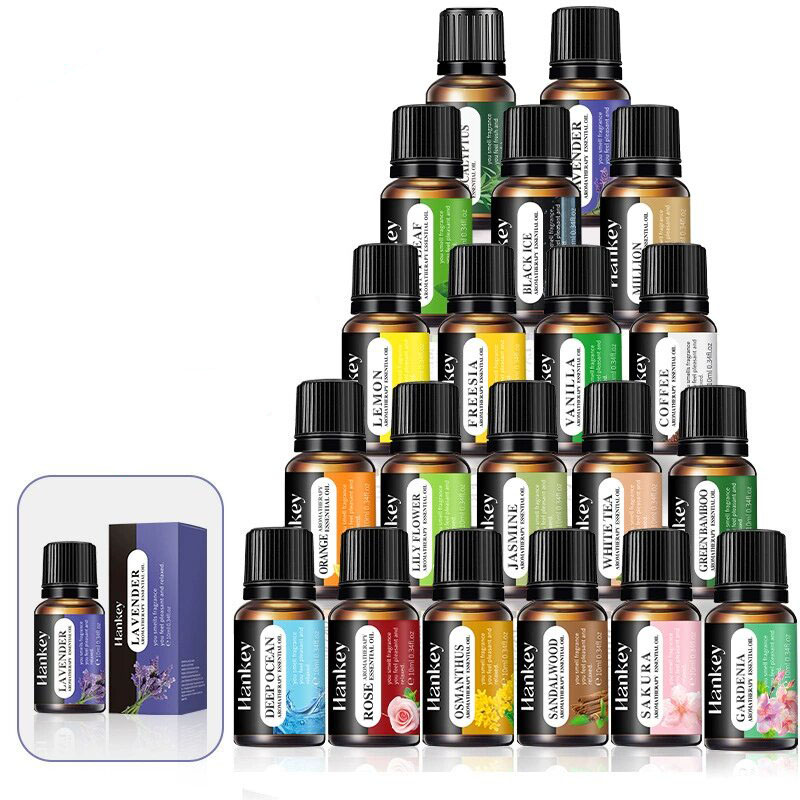 Home Fragrance Oud - 20 Flavors 10ml Essential Oils for
