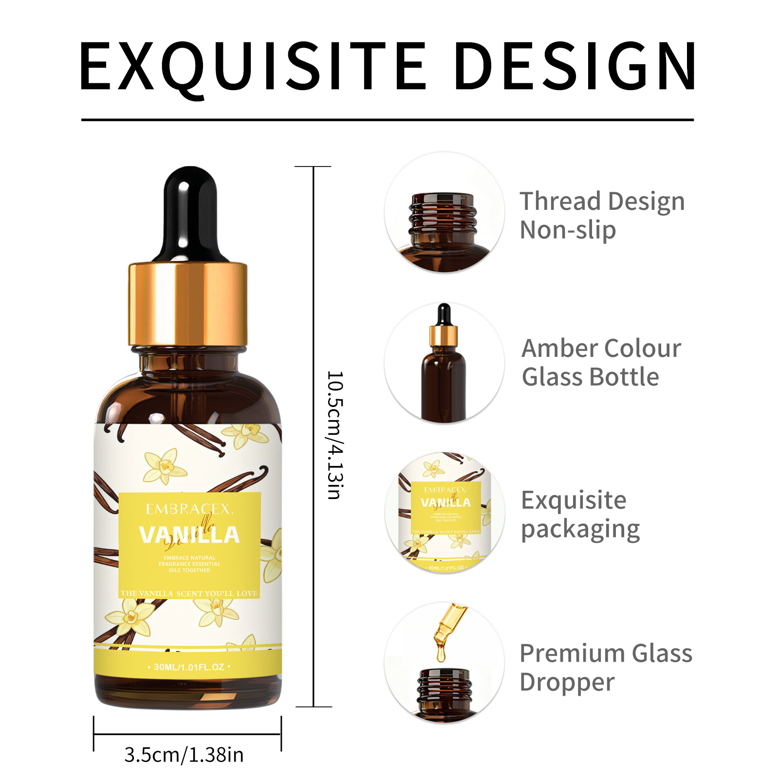 30ml Vanilla Fragrance Oils Fo - огляд і ціна Home Fragrance Gift