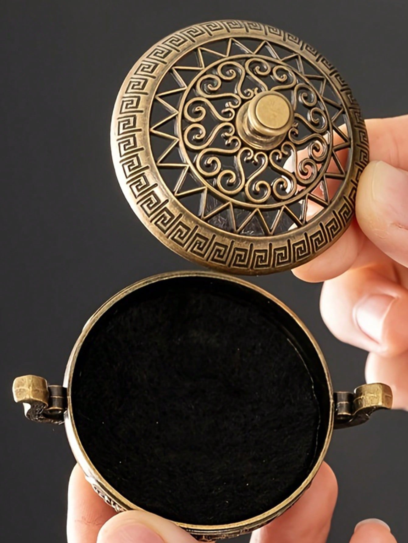 Nepal Style Brass Incense Burn - огляд і ціна Home Fragrance Gift