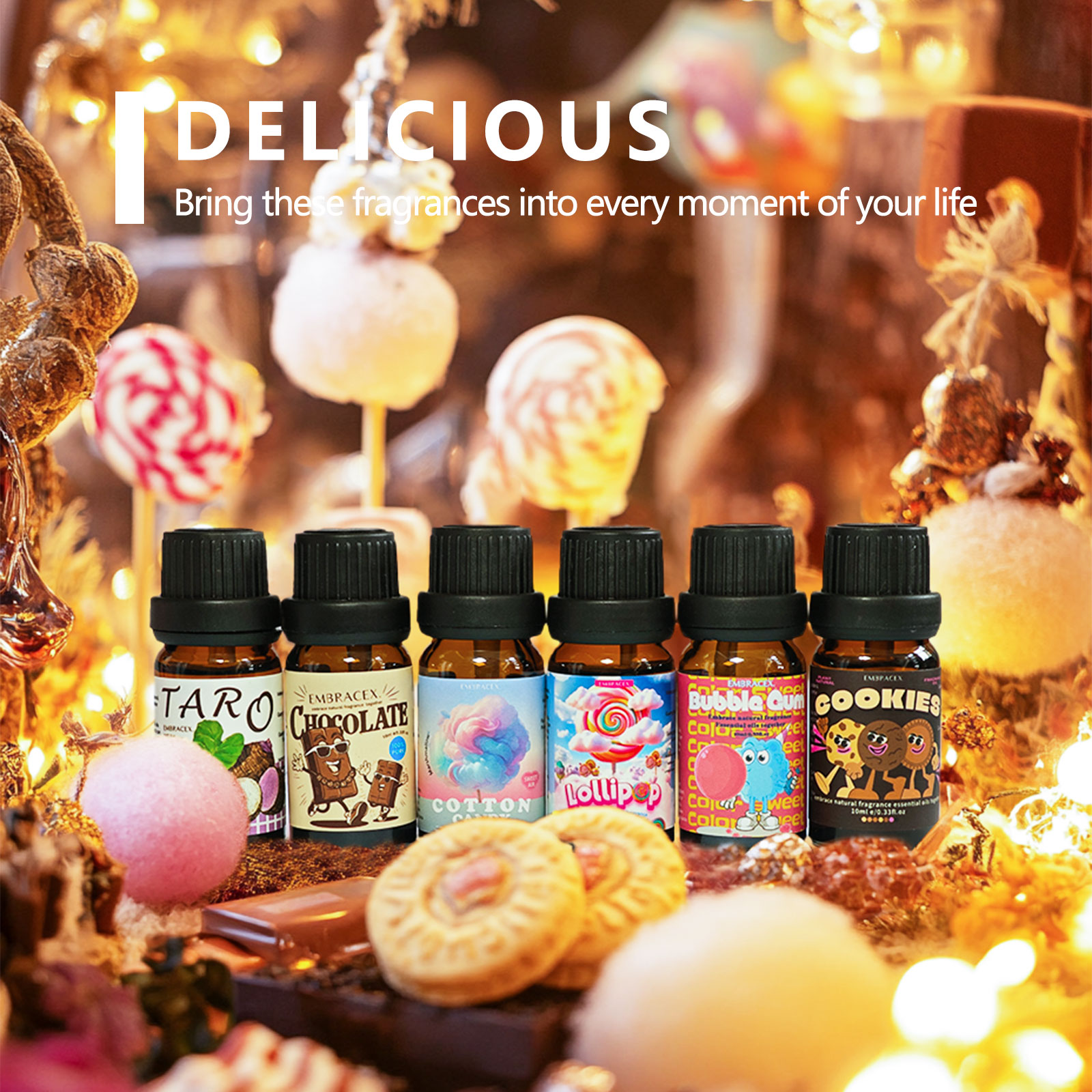 6PC/1Set Delicious Fragrance O - огляд і ціна Home Fragrance Usa